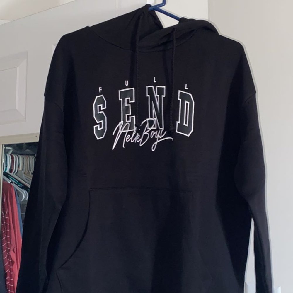 Full Send Block Heavyweight hoodie - Size M
